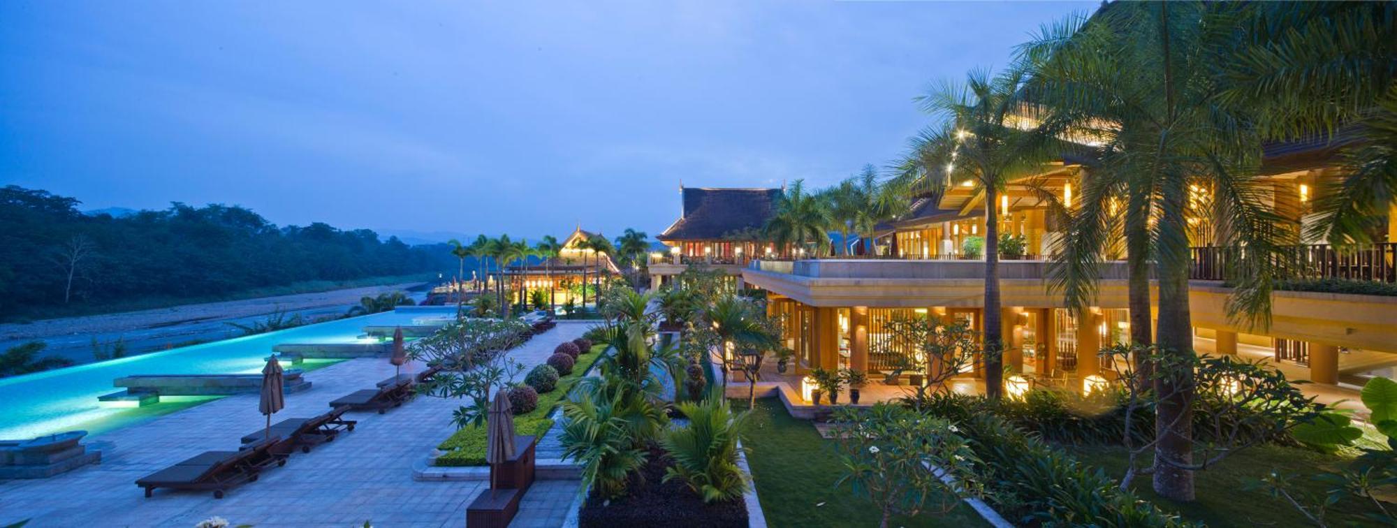 Anantara Xishuangbanna Resort Cảnh Hồng Ngoại thất bức ảnh