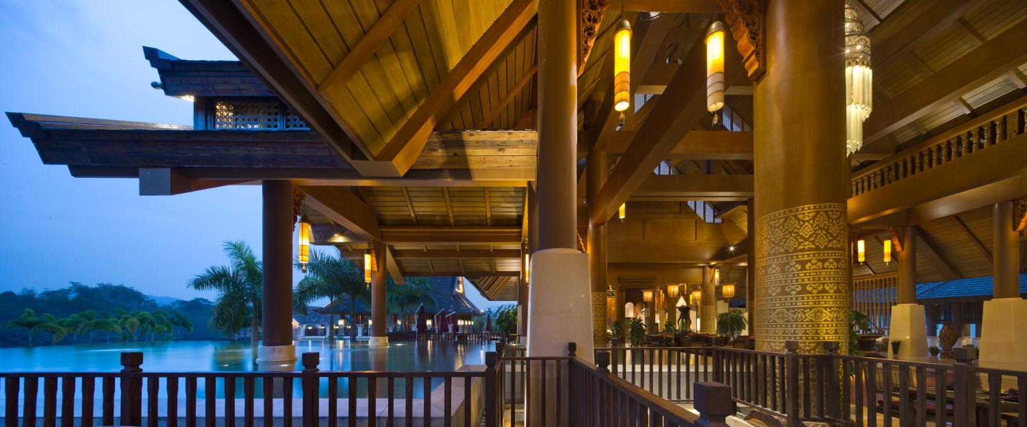 Anantara Xishuangbanna Resort Cảnh Hồng Ngoại thất bức ảnh